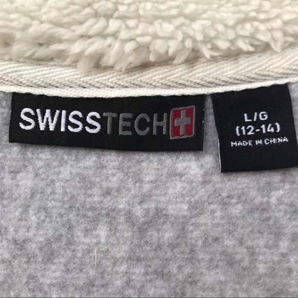 Swiss Tech Jackets & Coats Light Gray Heather Swiss Tech Zip Up